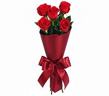 Букет 5 Красных роз Эдлесс Лав в Нижнее Мячково