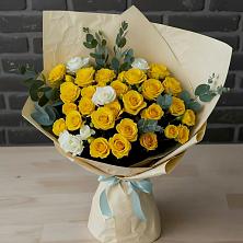 Букет цветов из:  Розы в Нижнее Мячково