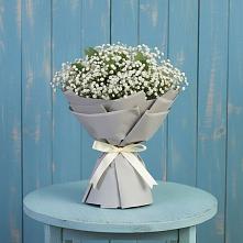 Букет цветов из:  Гипсофила в Нижнее Мячково