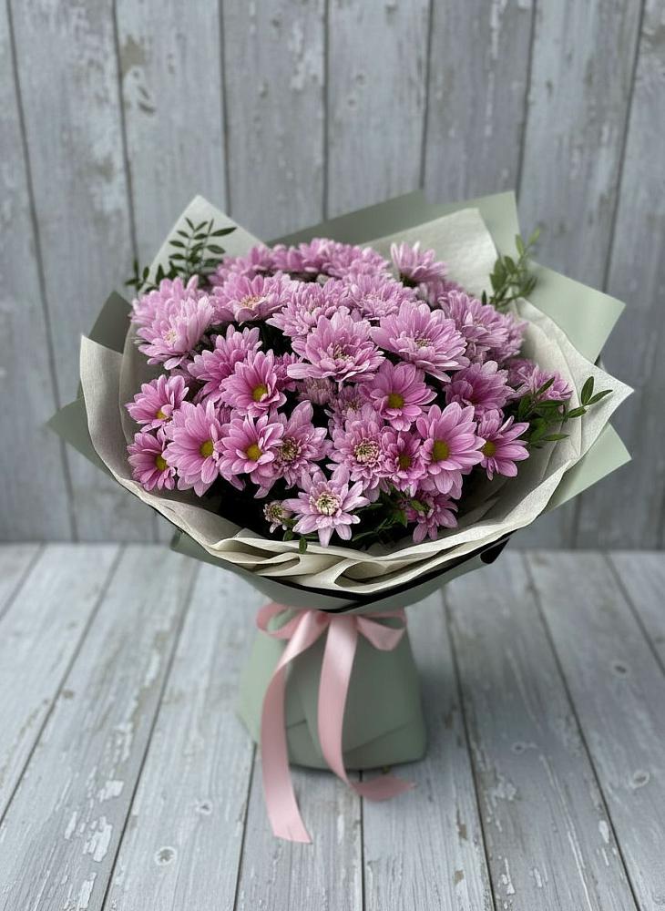 Букет цветов из: Хризантемы в Нижнее Мячково