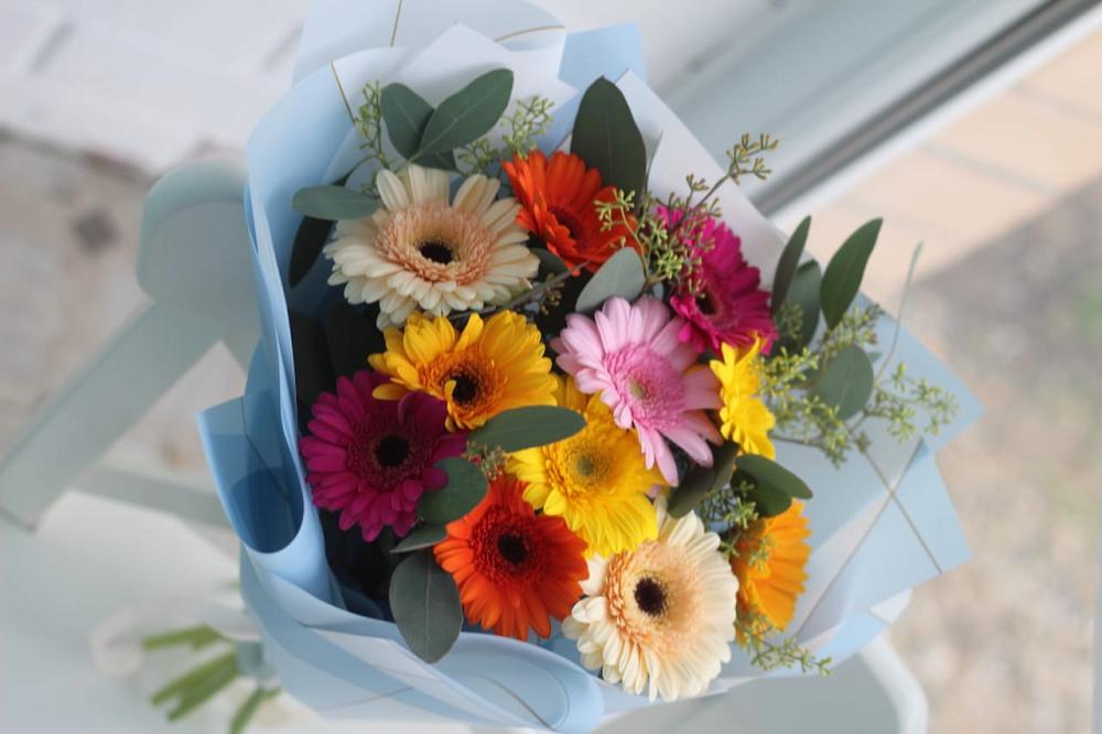 Букет цветов из: Герберы в Нижнее Мячково