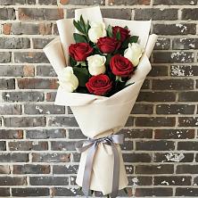 Букет цветов из:  Розы в Нижнее Мячково