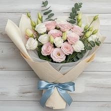 Букет цветов из:  Лизиантусы в Нижнее Мячково