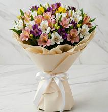 Букет цветов из:  Альстромерии #REPLACE_PRED# Нижнее Мячково