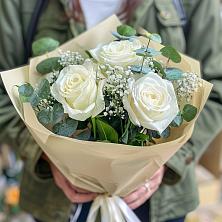 Букет Нежные грёзы в Нижнее Мячково Букет цветов из: Розы в Нижнее Мячково