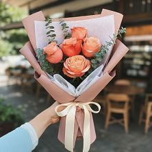 Букет цветов из:  Розы в Нижнее Мячково