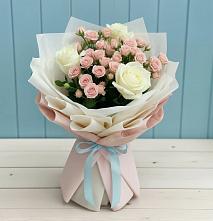 Букет цветов из:  Розы в Нижнее Мячково