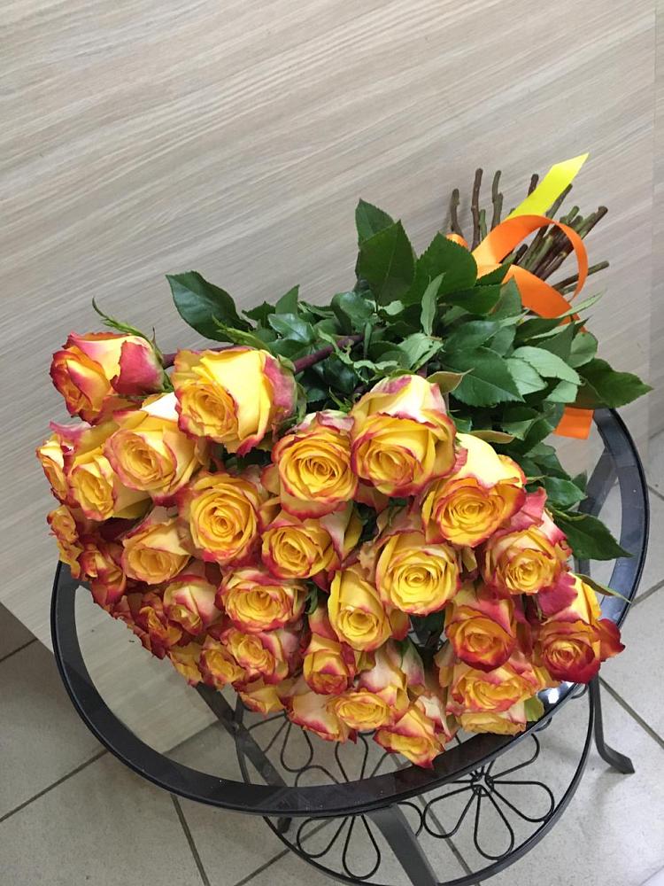 Букет Желтые розы в Нижнее Мячково