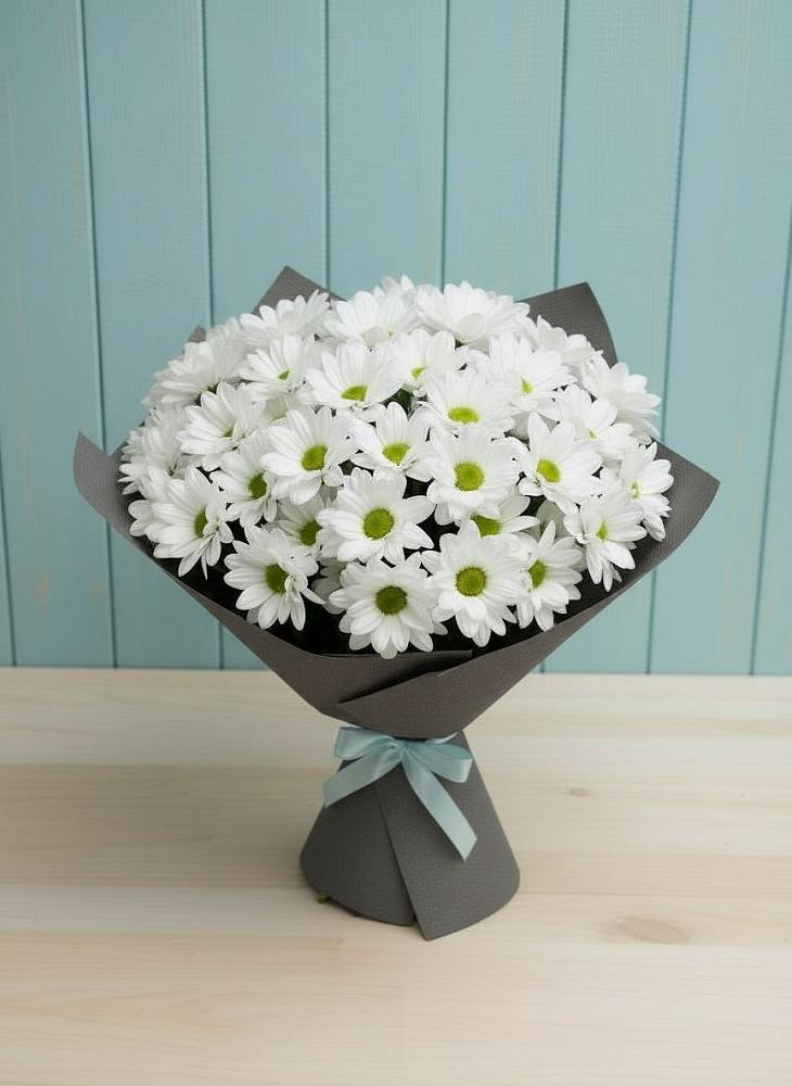 Букет цветов из: Хризантемы в Нижнее Мячково