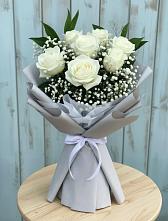 Букет цветов из:  Розы в Нижнее Мячково
