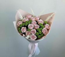 Букет цветов из:  Розы и Хризантемы в Нижнее Мячково