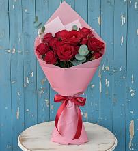 Букет цветов из:  Розы в Нижнее Мячково