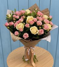 Букет цветов из:  Розы в Нижнее Мячково