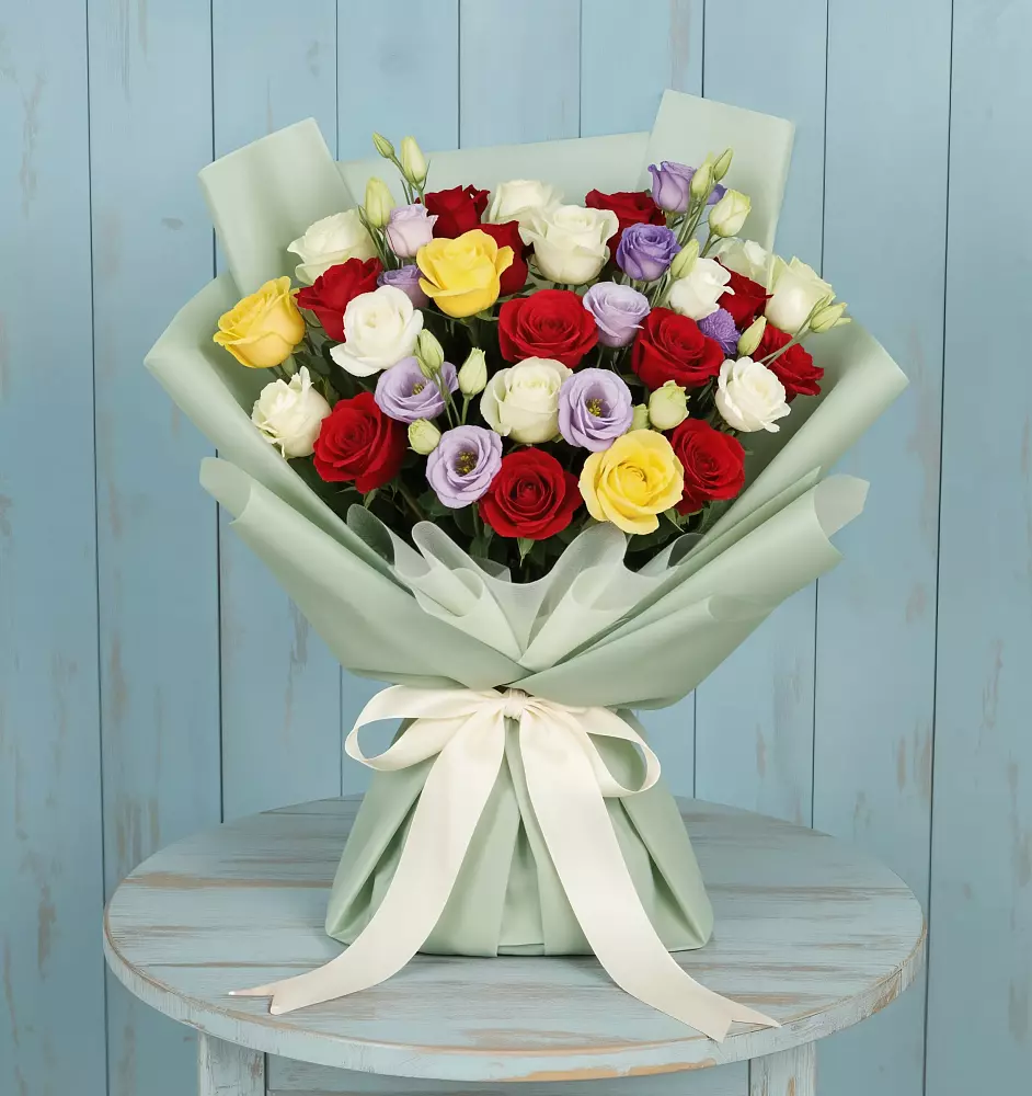 Букет цветов из: Розы в Нижнее Мячково