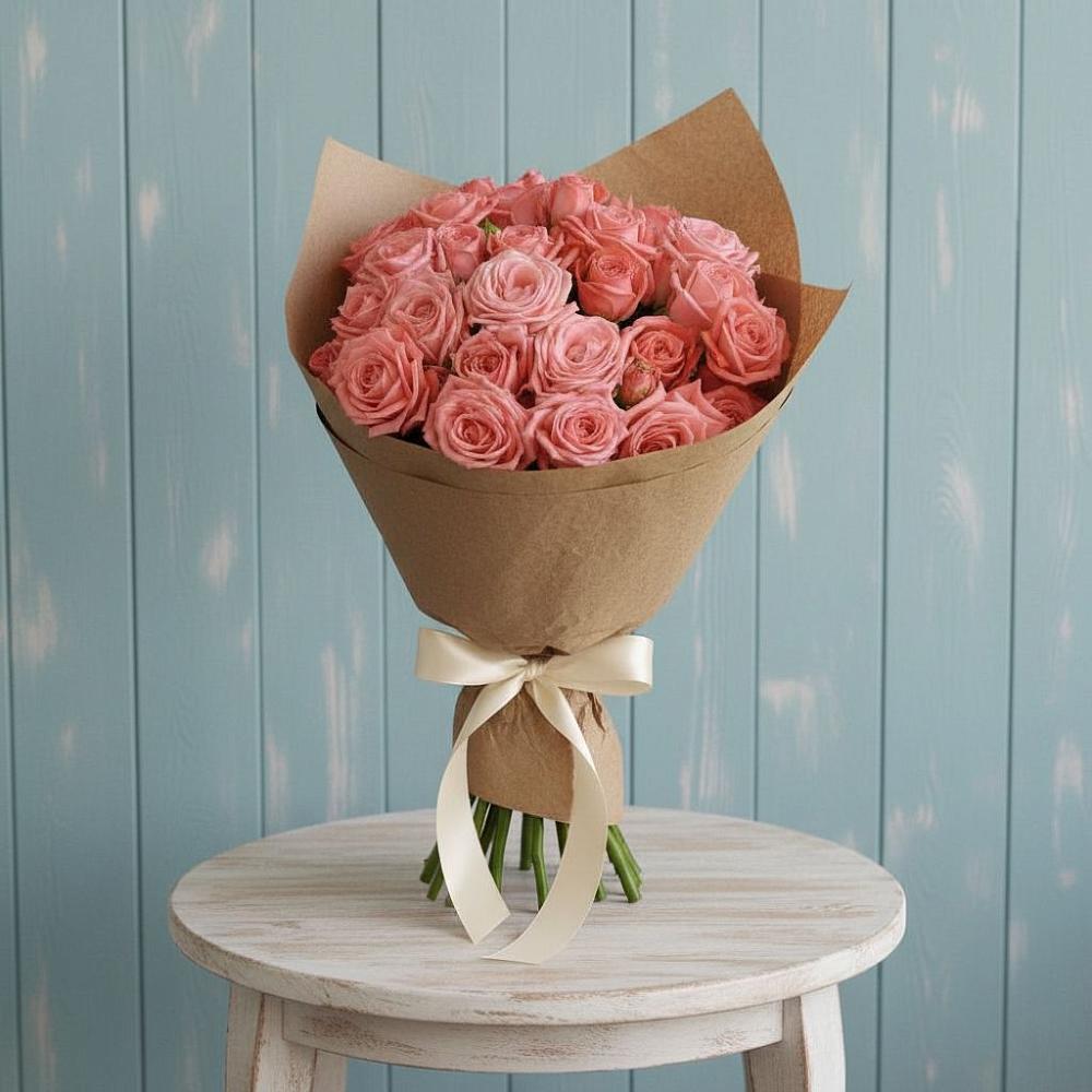 Букет цветов из: Розы в Нижнее Мячково