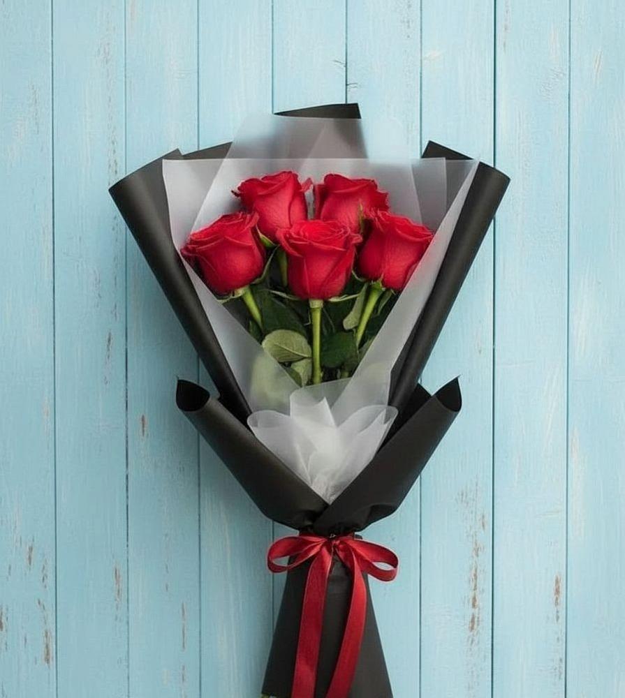 Букет цветов из: Розы в Нижнее Мячково