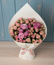 Букет цветов из:  Розы #REPLACE_PRED# Нижнее Мячково