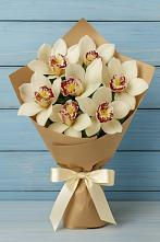 Букет цветов из:  Орхидеи и Розы в Нижнее Мячково