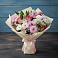 Букет цветов из: Хризантемы, Альстромерии и Розы в Нижнее Мячково